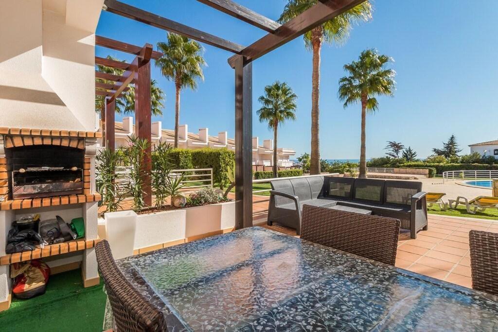 阿尔布费拉Fantastic Townhouse With Pool And Sea Views别墅 外观 照片